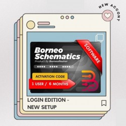 BORNEO SCHEMATICS HARDWARE TOOL 1 USER FOR 6 MONTHS
