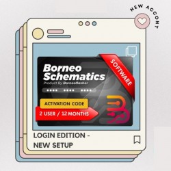 BORNEO SCHEMATICS HARDWARE TOOL 2 USER FOR 12 MONTHS