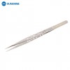 SUNSHINE ST-14K ANTI-STATIC ULTRA PRECISION TWEEZER WITH 9 HOLES - STARIGHT