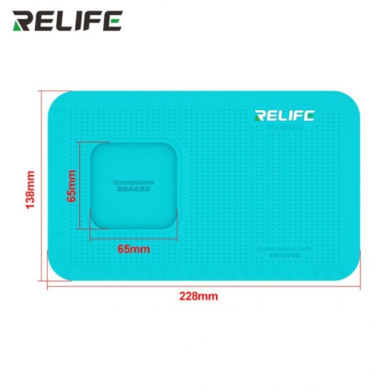 RELIFE RL-004DM ANTI-SLIP SILICONE PAD FOR MOBILE PHONE FILM INSTALLATION