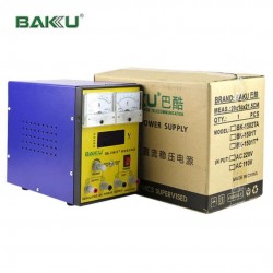 BAKU 1501T+ 15V 1Amp Adjustable Analog DC Power Supply for Electronics