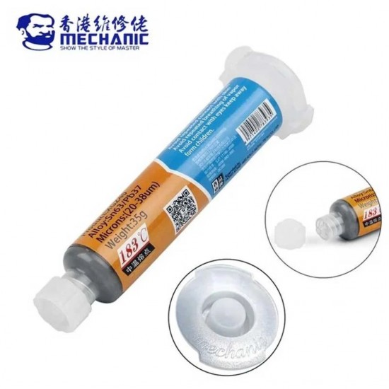 Mechanic XGZ40 183°c Solder Paste 35G