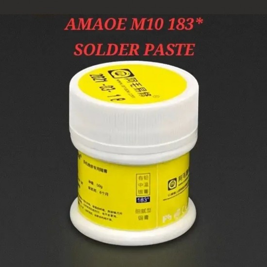 AMAOE M10 50G SOLDERING PPD PASTE 183 TEMPERATURES FOR BGA REPAIR