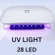 MEIBO UV 28 LED LAMP EASY TO USE