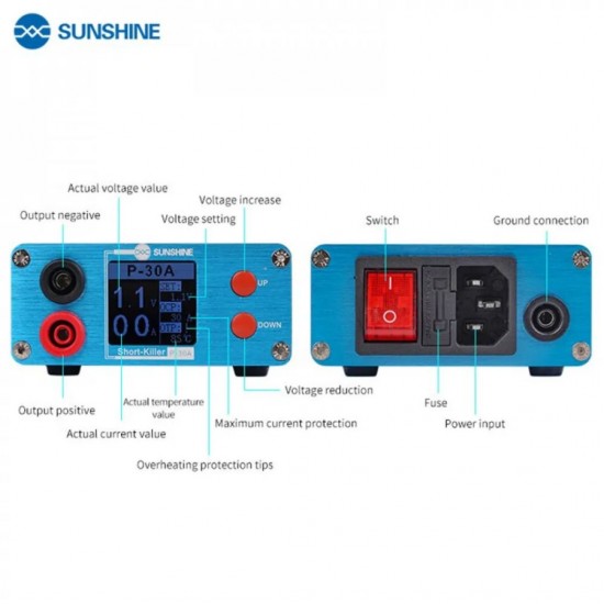 SUNSHINE P-30A Shortkiller Repair Box for PCB Circuit Detection