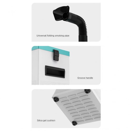UYUE JH50 Smoke Absorber Machine With 3 Layer Carbon Filter