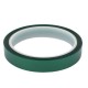HEAT PROOF TAPE 15 MM GREEN COLOUR