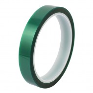 HEAT PROOF TAPE 15 MM GREEN COLOUR