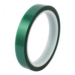 HEAT PROOF TAPE 15 MM GREEN COLOUR