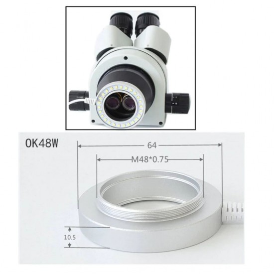 LED Ring Light Source for Microscope