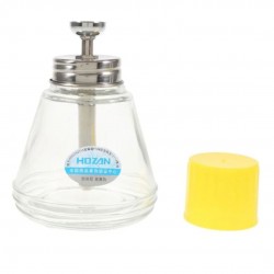HOZAN CONE SHAPE ALCOHOL DISPENSER GLASS BOTTLE WITH CONICAL PUMP - 150ML