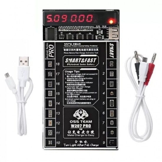 OSS TEAM W207 Pro Battery Charging Activation Board for Android