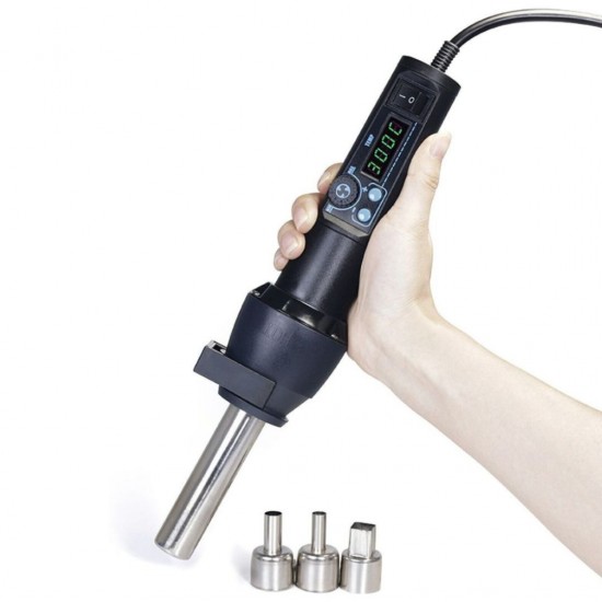 8018 HANDHELD ADJUSTABLE TEMPERATURE HOT AIR GUN FOR IC SMD BGA DESOLDERING