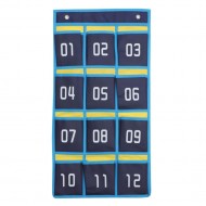 12 POCKETS HANGING STORAGE ORGANIZER FOR PHONES & ACCESSORIES