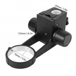 ZOOM ADJUSTABLE STEREO MICROSCOPE FOCUS STAND BRACKET - 76MM
