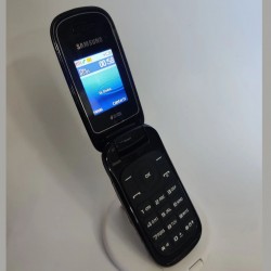 Sumsung GT-E1272 Black Folding Set Mobile Phone