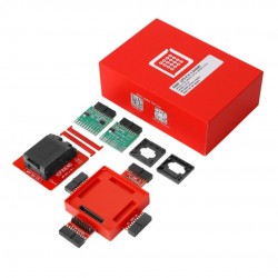 EASY JTAG PLUS BOX BLACK EDITION WITH 3 ISP ADAPTOR WITH IC FRIEND NB-UFS 4 IN 1 ADAPTER - (2025 EDITION)