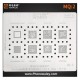 AMAOE MQ-2 STENCIL FOR MTK / QUALCOMM CPU