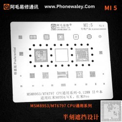 AMAOE MI-5 STENCIL FOR REDMI NOTE 4 / NOTE 4X