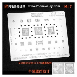 AMAOE MI-7 STENCIL FOR REDMI Mi Y2 / MI4 / MI4A / MI 5A / MI A1