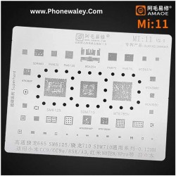 AMAOE MI-11 STENCIL FOR REDMI 
