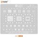 AMAOE MI-15 CPU BGA REBALLING STENCIL FOR REDMI SERIES