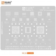 AMAOE MI-16 CPU BGA REBALLING STENCIL FOR REDMI SERIES