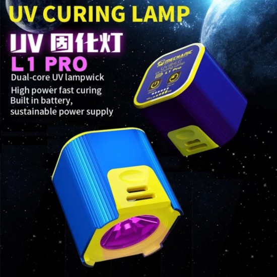 Mechanic L1 Pro UV Fast Curing Light Motherboard UV Glue Dryer Lamp