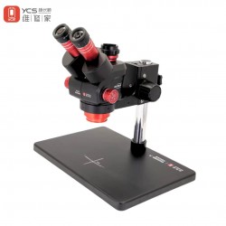 YCS 6558 X Trinocular Stereo Microscope for Electronics Repair