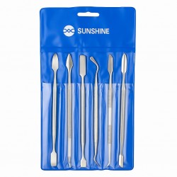 Sunshine 6-in-1 Stainless Steel Mobile Phone Repair Opening Tools Kit for Smartphone & Tablet Disassembly
