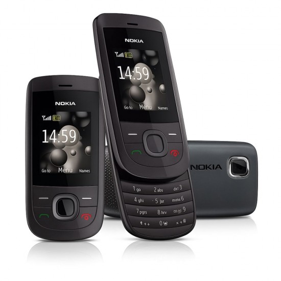Brand New Nokia 2220 Sliding Mobile Phone - Black