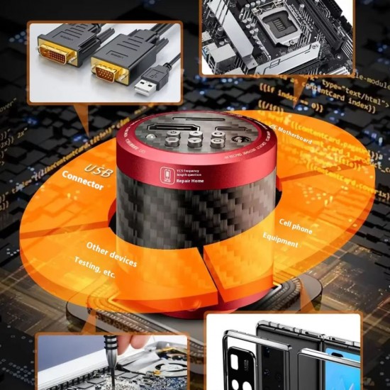 YCS X80 4K HDMI & Type-C Industrial Camera for Trinocular Microscopes With Sony 1/1.8 Inch CMOS Sensor