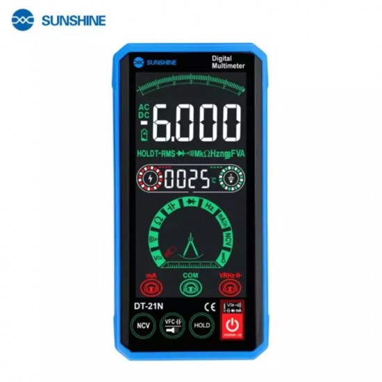 SUNSHINE DT-21N AC/DC Digital Multimeter with Touch Screen