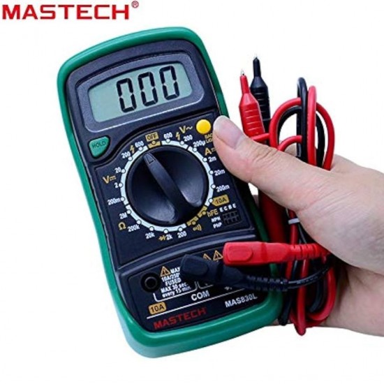 MASTECH MAS 830L Digital Multimeter - Reliable Electrical Testing Tool