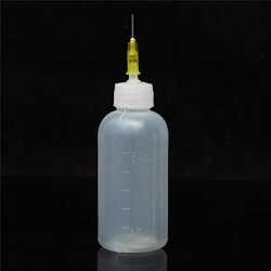 Plastic Needle Bottle with 50ml Liquid Container