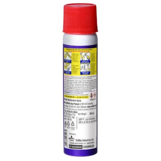 WD-40 Multi-Use Lubricant - 63.8g for Anti-Rust Protection and Maintenance