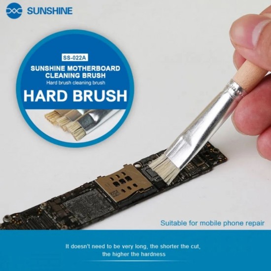 SUNSHINE SS-022A Durable Stiff Brush for Electronics and General Cleaning