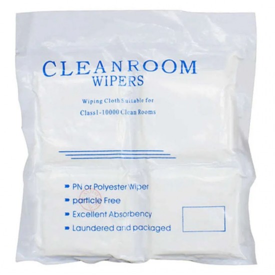 Anti-Static Cleanroom Wipes - 100 Pack for Dust-Free Environments