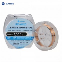 SUNSHINE SS-007D 0.01mm Pure Copper Jumper Wire - Ideal for Electronics