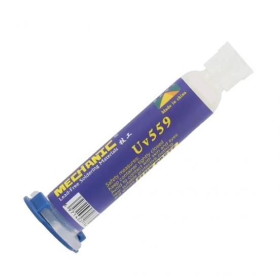 MECHANIC UV-559 Flux 10CC - Lead-Free No-Clean Soldering Solution