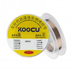 KOOCU JGS-9 0.04MM High Hardness Cutting Wire - Ideal for Mobile LCD Repair