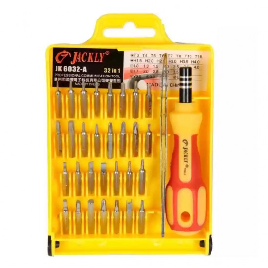 32-in-1 Jackly 6032D Screwdriver Set