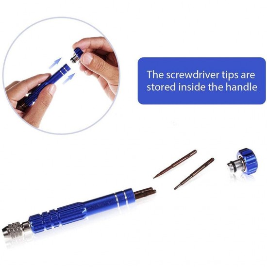 5 in1 Multi-Bit Screwdriver Kit For Mobile Repair Opening Tools