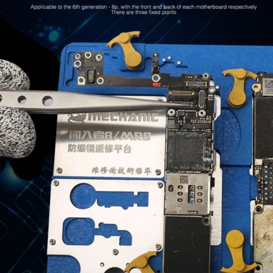 MECHANIC MR8 Repair Platform - PCB & EMMC Holder for Precision Repairs