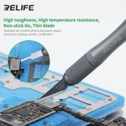 RELIFE RL-101B Glue Removal Knife Set for Motherboard IC & CPU Repairs