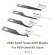 2UUL 4-in-1 Precision Blade Set for Motherboard & BGA IC Glue Cleaning