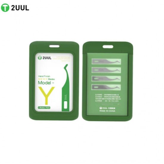 Professional 2UUL Model Y Hand-Finished Blades for Glue & IC Removal