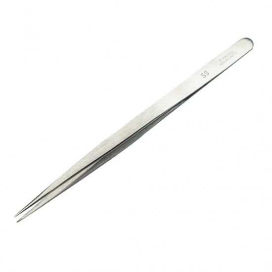 Stainless Steel No. 9 Tweezers – Ideal for Precision Work