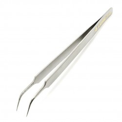 SUNSHINE ST-14S Precision Curved Tweezer for Electronics & Repair