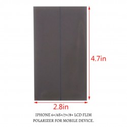 LCD Polarizer Screen Film for iPhone 6 Plus/6s Plus/7 Plus/8 Plus - 4.7 Inch Display